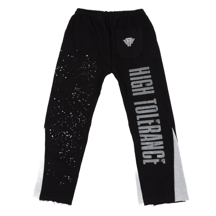 HIGH TOLERANCE TWO TONE SWEATPANTS - BLACK AND GRAY